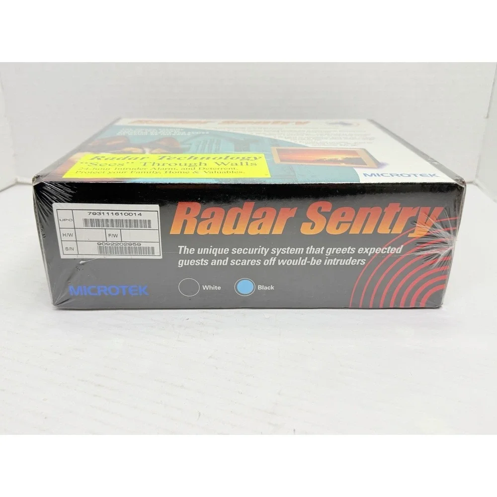 Microtek Radar Sentry Motion Security Alarm Barking Dog System NEW Sealed